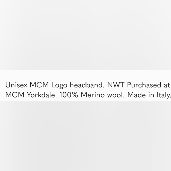 Authentic MCM headband - Picture 6 of 6